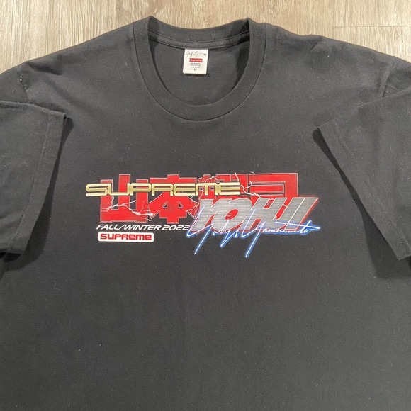 Supreme Other - Supreme Yohji Yamamoto Tekken T-Shirt FW22 Video Game Men Size Large Black